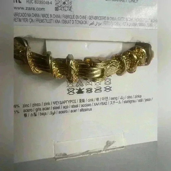 🔥🔥zara textured leaf bracelet - Picture 4 of 5